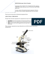 COMPOUND Microscope-Parts & Functions: Structural Components