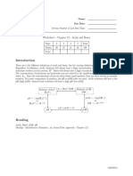 Worksheet - Chapter 12 - Acids and Bases