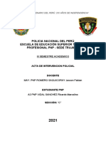 Acta de Intervencion Policial