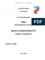 2 PT - Apunte y TP 4 - Empalmes - Prof SANCHEZ