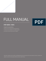Full Manual: HW-S60A / S61A