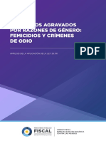 UFEM Homicidios Agravados Por Razones de Género Femicidios y Crímenes de Odio