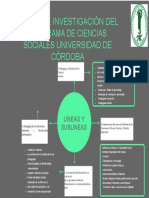 Lineas de Investigación Del Programa de Ciencias Sociales