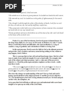 Psalm 23: Line-by-Line Study Guide | PDF