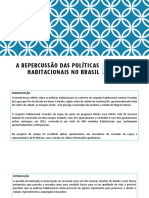 Aula - Políticas habitacionais no Brasil