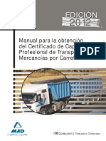 Manual Para La Obtencion Del Cap Trasporte de Mercancias Por Carretera Subrayado