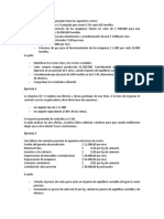 Puntos de equilibrio varios ejercicios