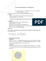 Materi Pengantar Topologi Jarak Dan Diameter Himpunan