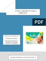 Example of Presenting A Product