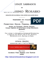 Presbitero Miguel Ferreira de Almeida_Os Quinze Sabados Do Ssmo Rosario