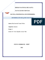PRACTICA 12-DETERMINACIÓN DEL PH DE SOLUCIONES- RUIZ SAAVEDRA YOMIRA YULISSA- CICLO II