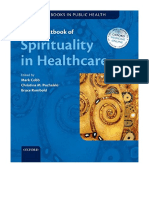 Oxford Textbook of Spirituality in Healthcare - Mark Cobb