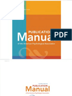 APA Manual 7th Edition