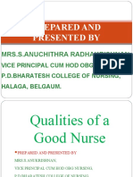 Nursing, Nurse and Their Qualities