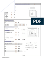 Design of Isolated Footing (Calculation Sheet) EGYPTION CODE