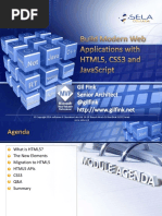 Build Modern Web Applications With HTML5, CSS3 and JavaScript