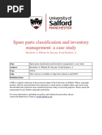 Spare Parts Management Process Guide | PDF | Inventory | Mechanical ...