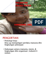 Psikologi Kerja - 1 - D4