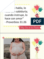 "Cuando Habla, Lo Hace Con Sabiduría Cuando Instruye, Lo Hace Con Amor" - Proverbios 31:26