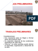 Trabajos Preliminares, Mov. Tierras y Cimentaciones