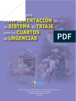 Manual Para La Implementación Del Triage