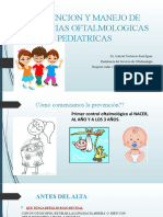 Prevencion y Manejo de Urgencias Oftalmologicas Pediatricas