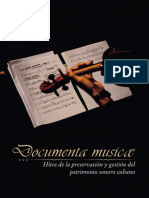 Documenta Musicae. Hitos de La Preservaci