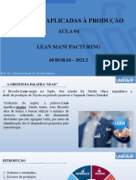 Aula - Lean Manufacturing