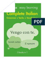 Easy Learning Italian Complete Grammar, Verbs and Vocabulary (3 Books in 1) : Trusted Support For Learning - Collins Dictionaries