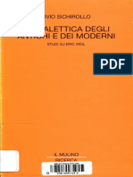 Livio Sichirollo - La Dialettica Degli Antichi e Dei Moderni Index