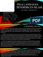 Tiga Landasan Pendidikan Islam