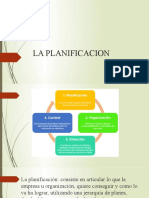 LA PLANIFICACION