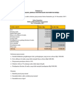 Toaz - Info Tugas 32 Daftar Saldo Jurnal Penyesuaian Kertas Kerja PR