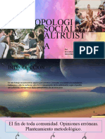 Antropologia Social y Altruista