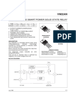 High Side Smart Power Solid State Relay: VN02AN