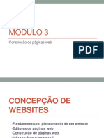 Cosntrução de Páginas Web