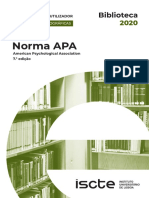 Norma APA: Referências Bibliográficas