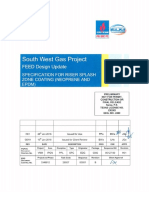 Pipeline Riser Flash Zone Coating