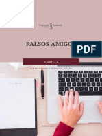 Falsos Amigos (Inglés-Español Legal)