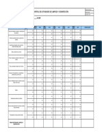 Formato Registros Limpieza y Desinfeccion