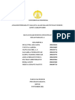 Analisis Putusan PT Kallista Alam - Kelompok 6 - Hukum Lingkungan Pararel A