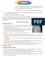 Resumen de Tratamiento de Fracturas en Niños