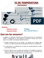 Sensores de Temperatura Industriales