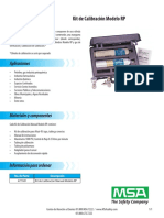 Ficha Tecnica Kit de Calibracion Modelo RP - ES