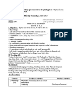 Câu 2 Viết lại hay cải thiện giáo án nói trên cho phù hợp hơn với yêu cầu của Chương trình GDPT 2018