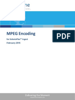 User S Guide. MPEG Encoding. For SelenioFlex Ingest. February 2015