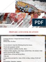 Prepare and Cook Seafood