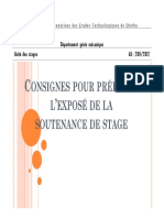 Consignes Expose Soutances