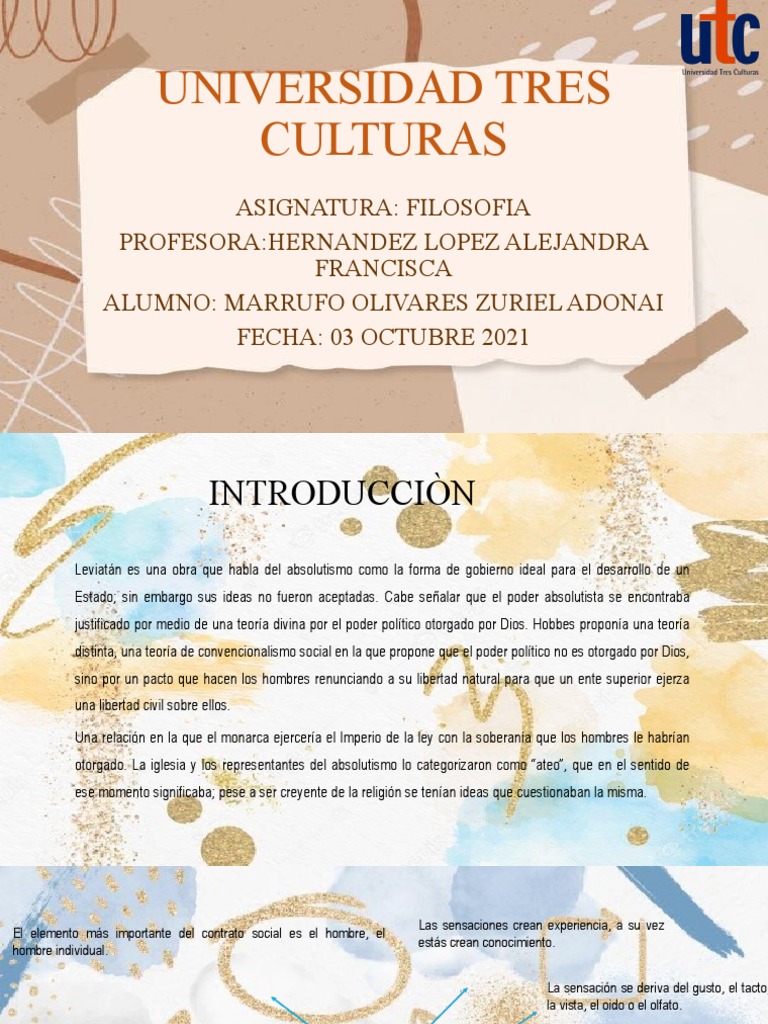 Universidad Tres Culturas PDF Razón Certeza