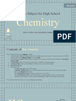 Science Subject for High School - 9th Grade_ Chemistry by Slidesgo